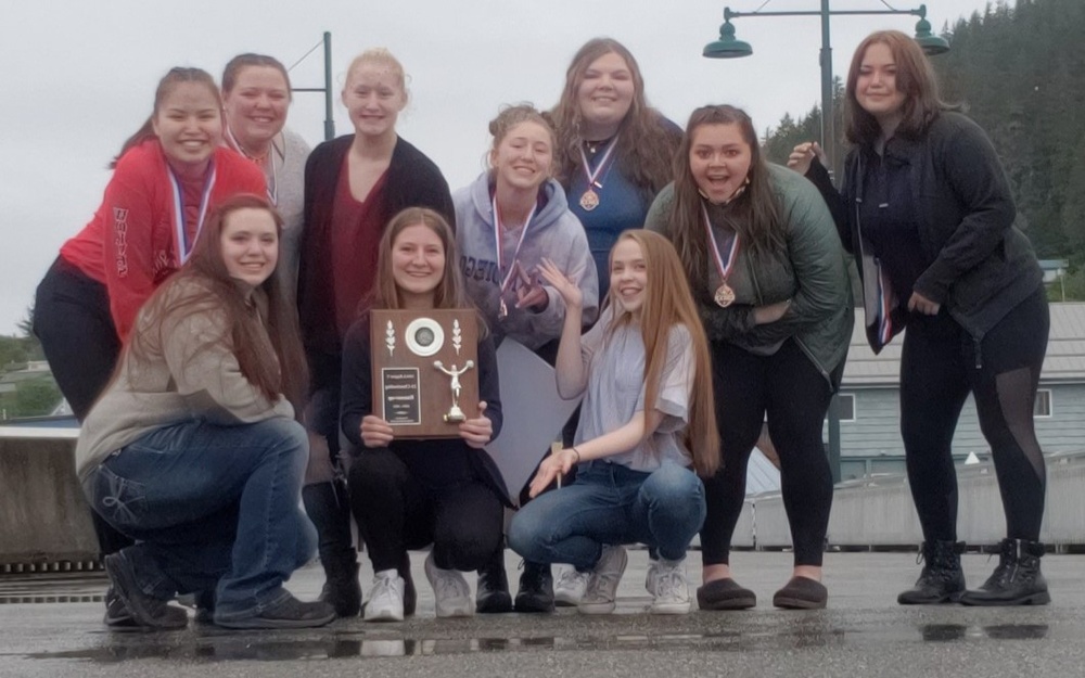 Cheer squad takes second in Southeast Wrangell Sentinel