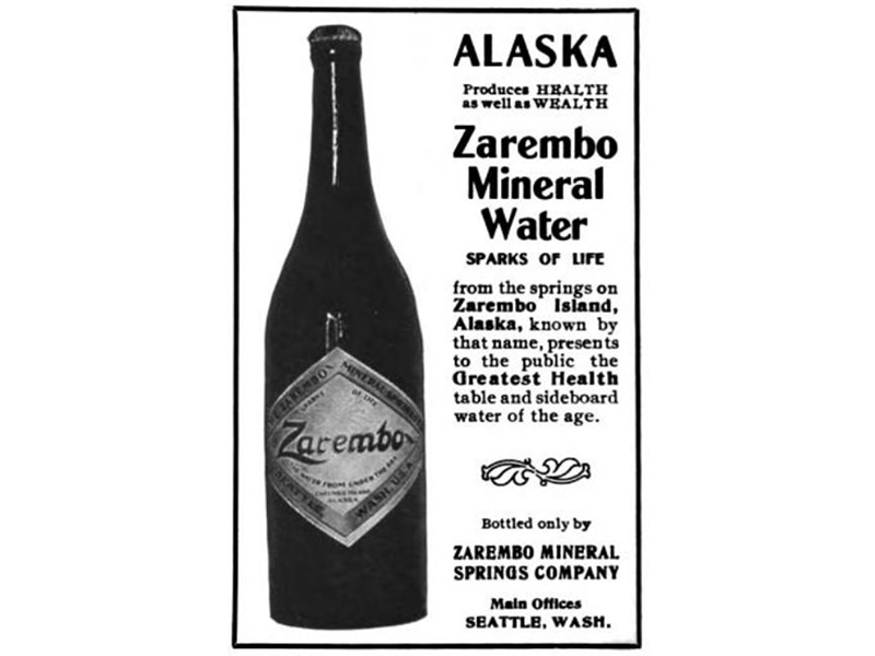 Zarembo Island Mineral Water Had A Short Life A Century Ago Wrangell Sentinel 7483